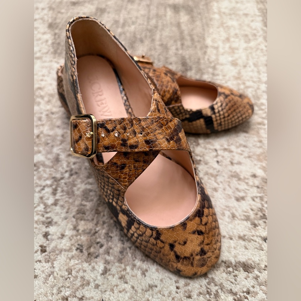 J. Crew Logan Crisscross flats